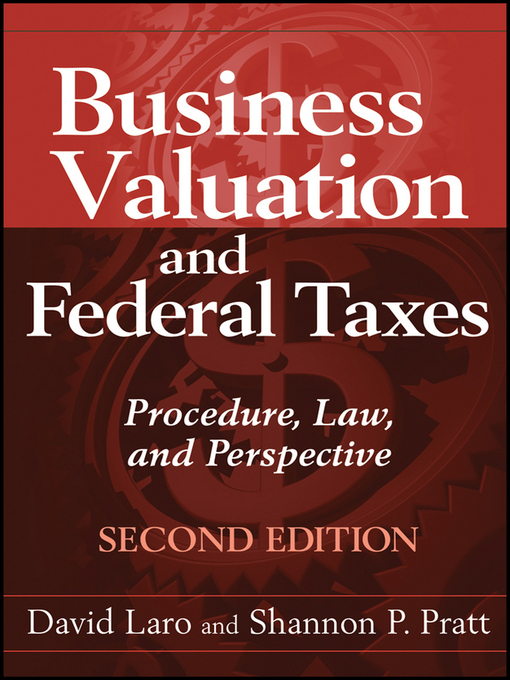 Cover image for Business Valuation and Federal Taxes